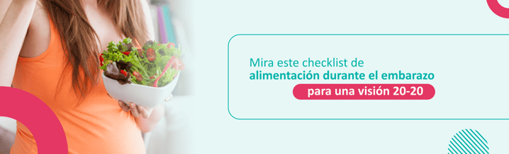 Mira este checklist de alimentación durante el embarazo para una visión 20-20